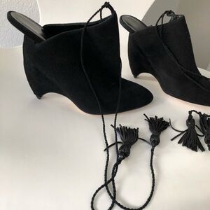 Liudmila Suede Singapore Suede Wedge Size 38 IT